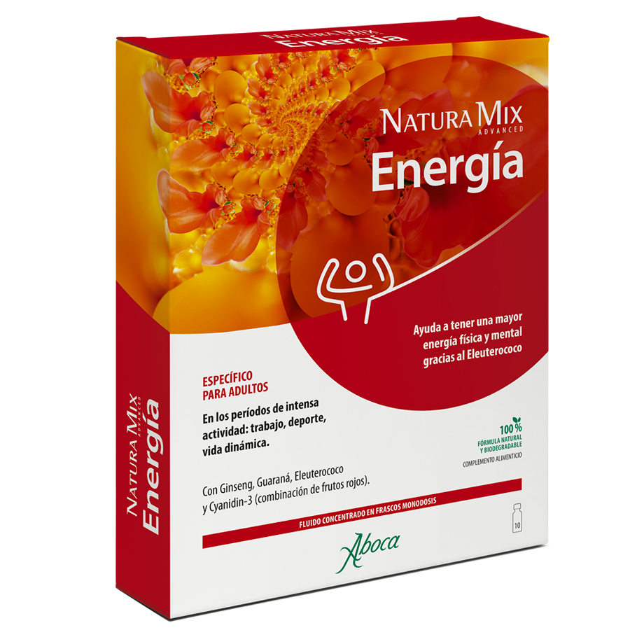 Aboca Natura Mix Advanced Energía fluido 10 frascos